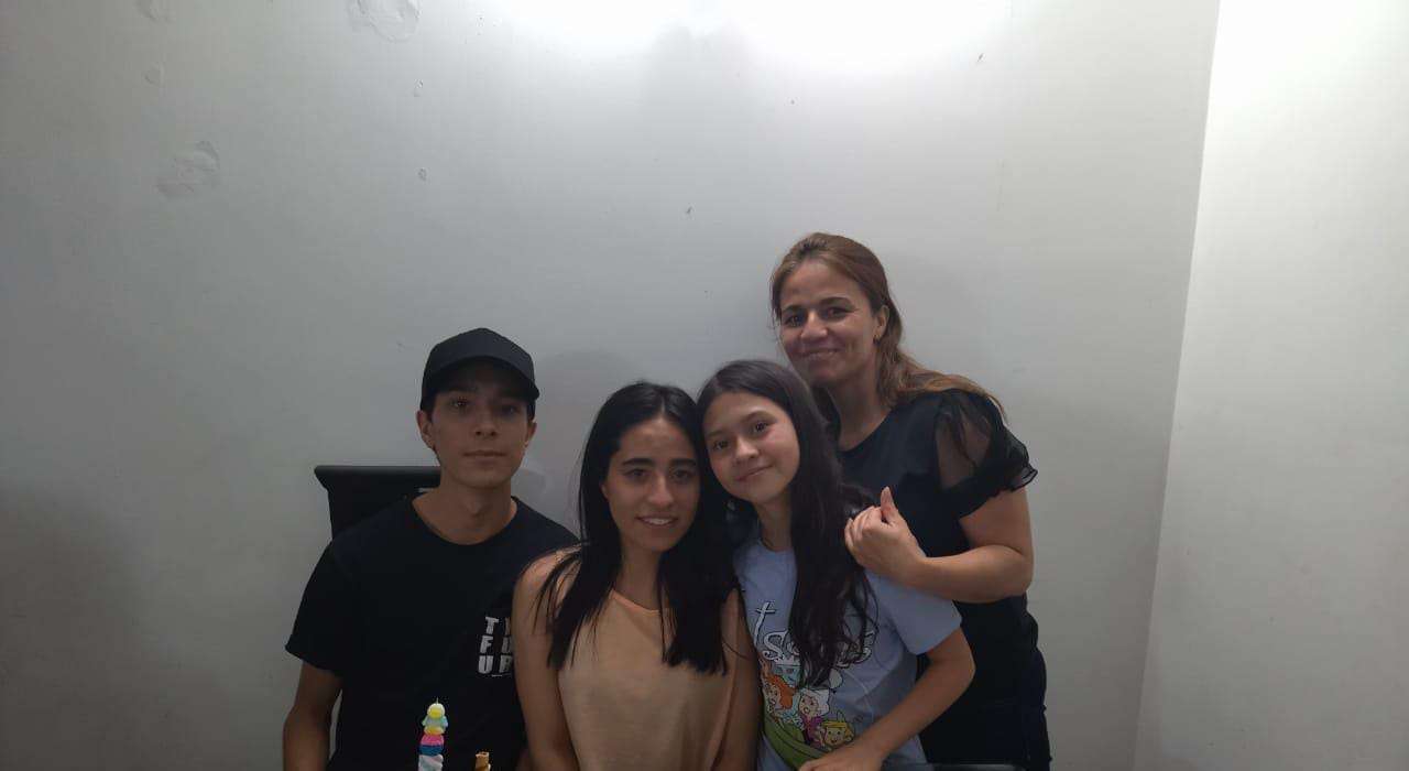 Familjen Gutiérrez Rozo pussel online från foto