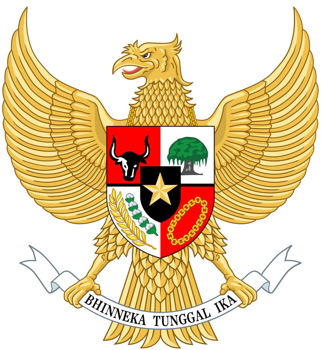 Indonesië Garuda Pancasila puzzel online van foto