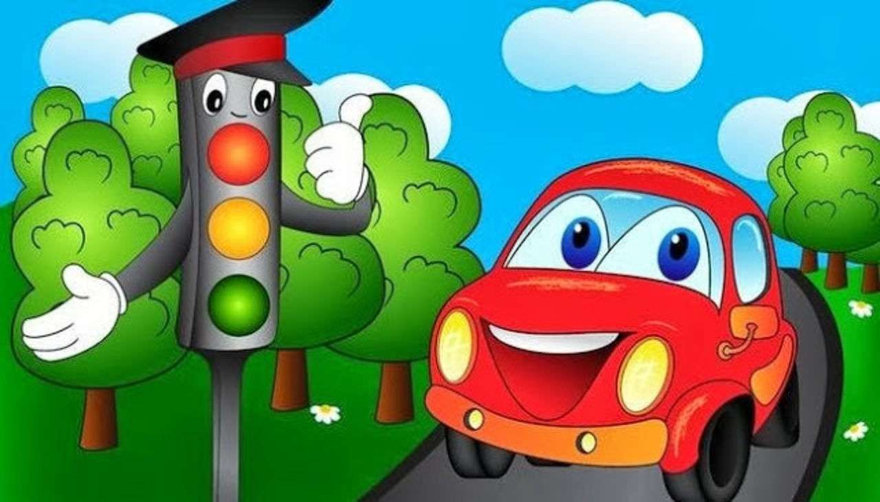 Közlekedési lámpa online puzzle
