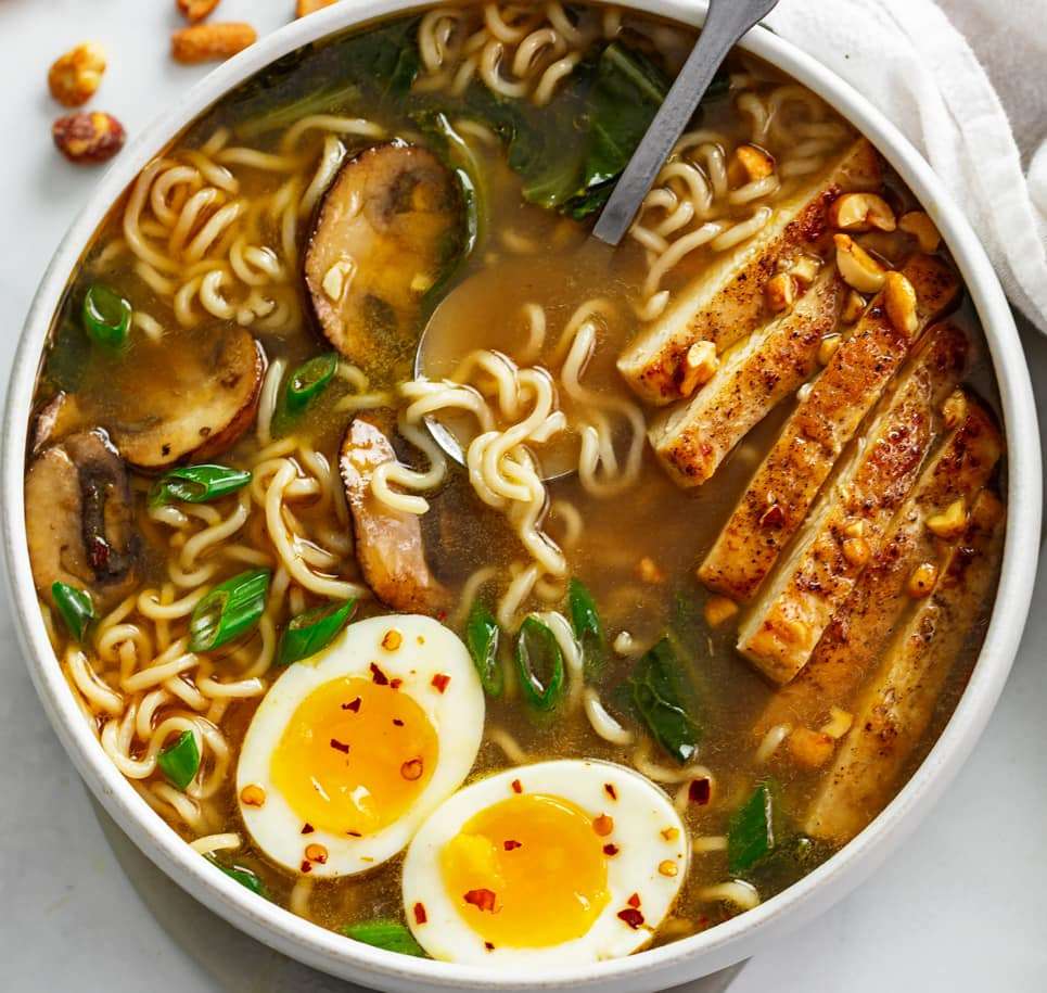 What is ramen made of? online puzzle