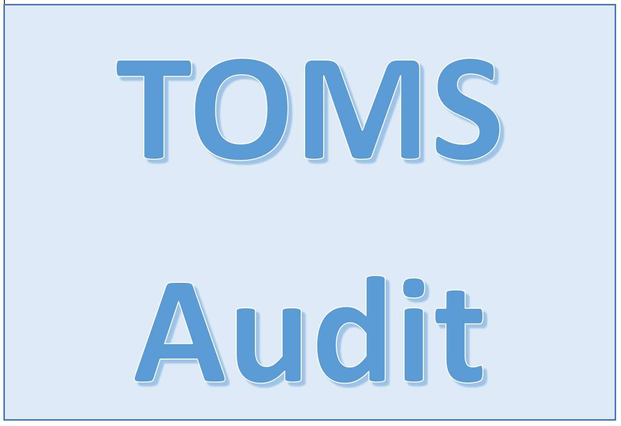 Auditoría de Toms rompecabezas en línea