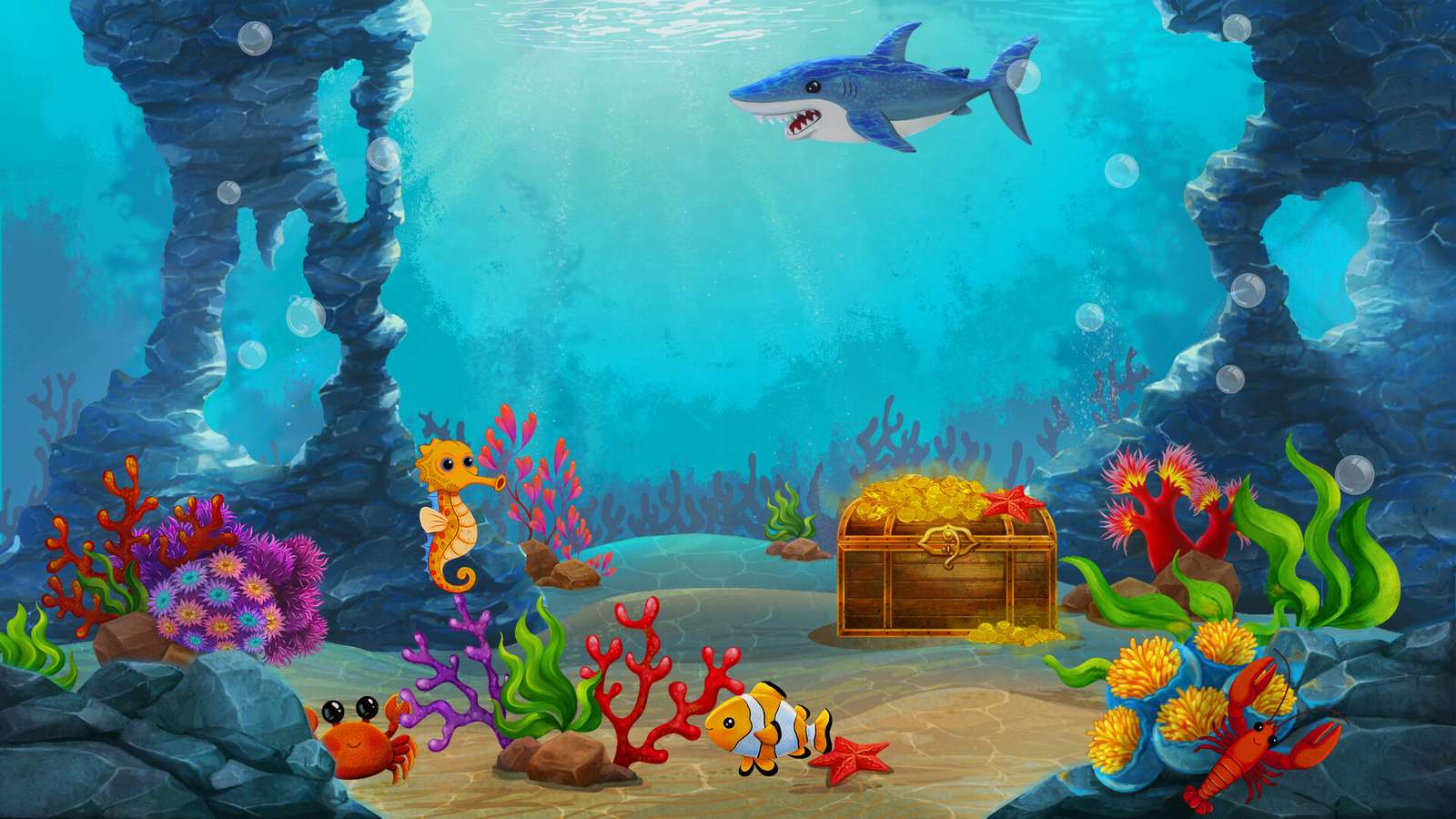 under the sea online puzzle