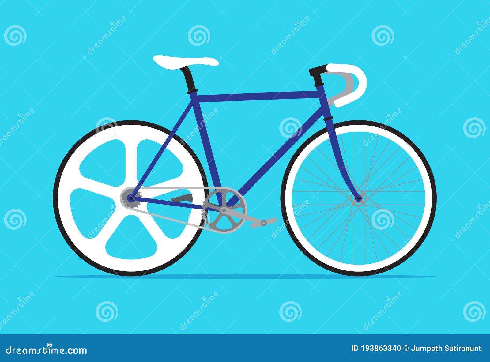 Sepeda Fixie Online-Puzzle