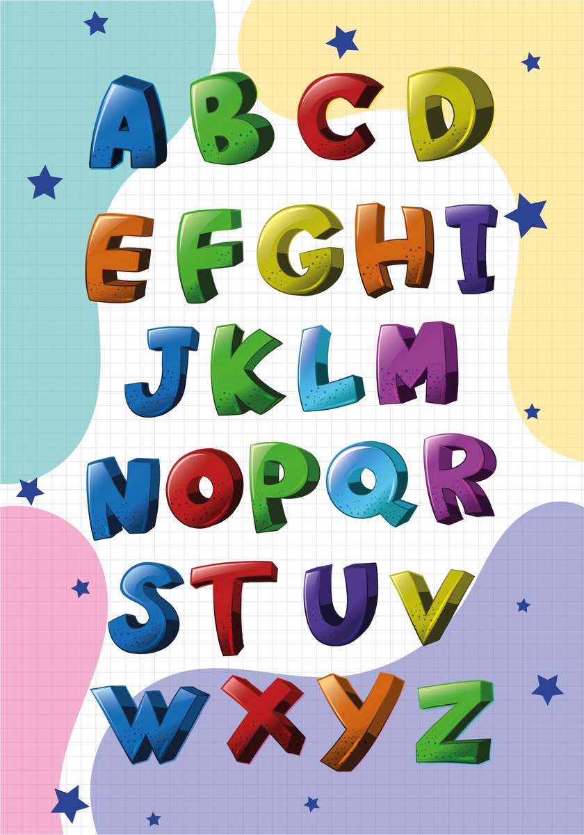 Alphabet online puzzle
