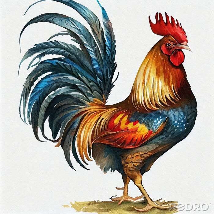 rooster1 puzzle online from photo