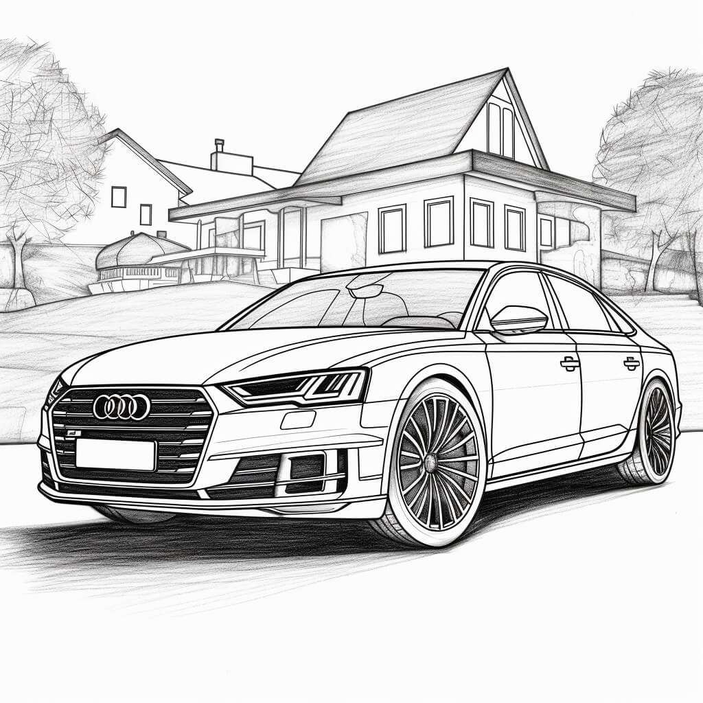 Αυτοκίνητο Audi online παζλ