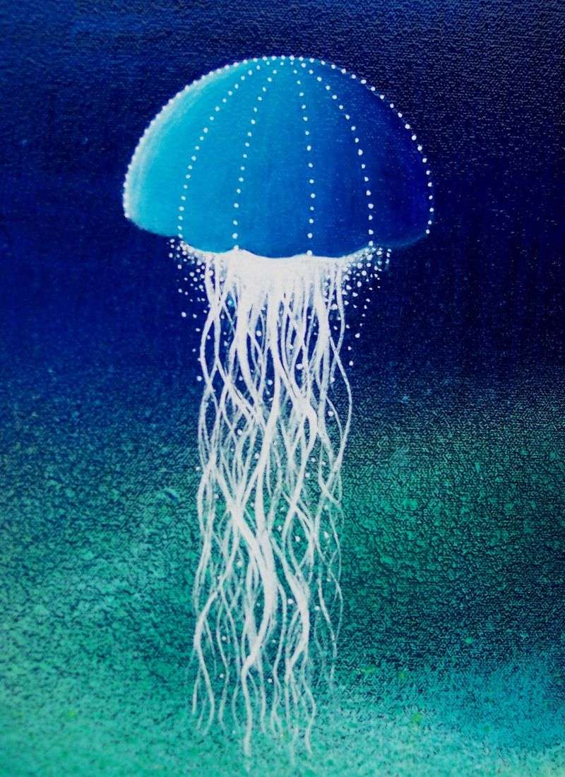 rompecabezas de medusas puzzle online a partir de foto