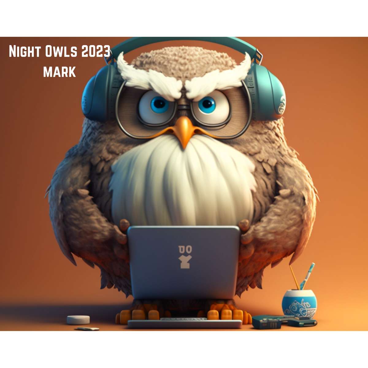 Markieren Sie Nachteulen 2023 Online-Puzzle