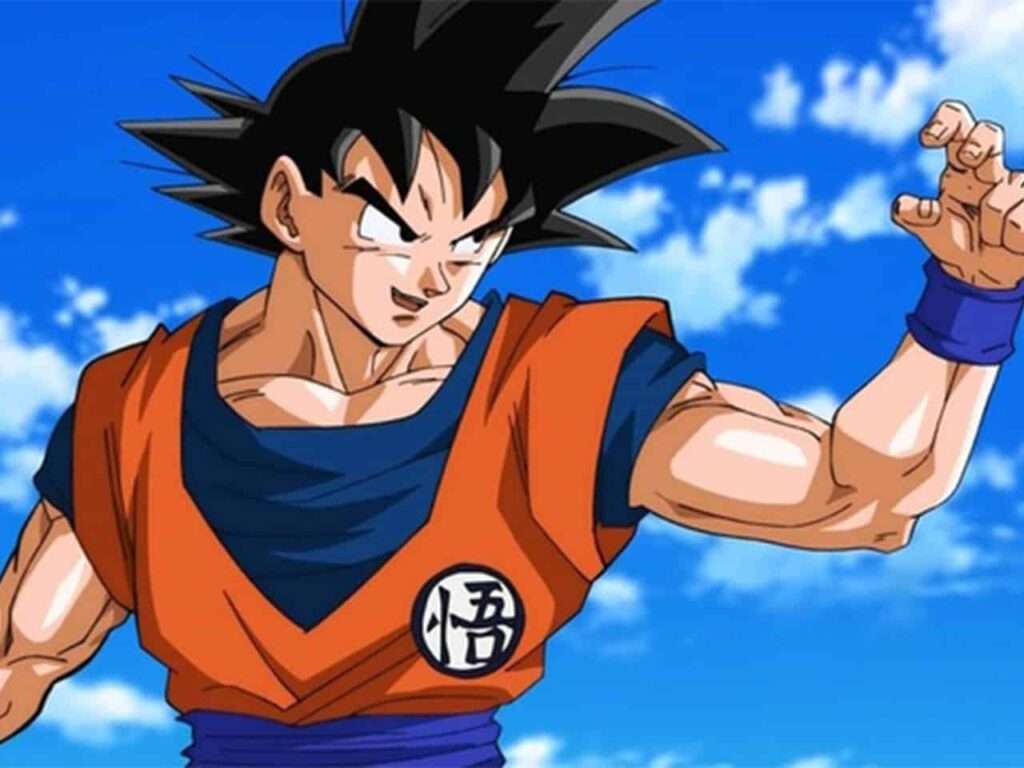 Goku pussel pussel online från foto
