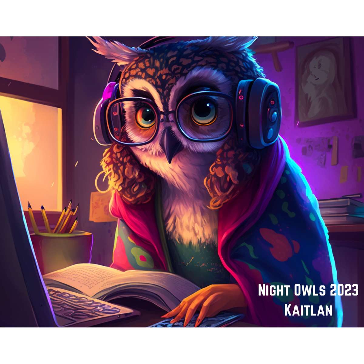 Kaitlan Night Owls 2023 puzzle online fotóról