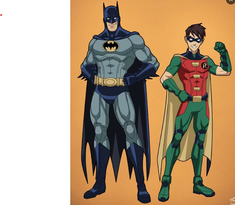 Batman a Robin online puzzle