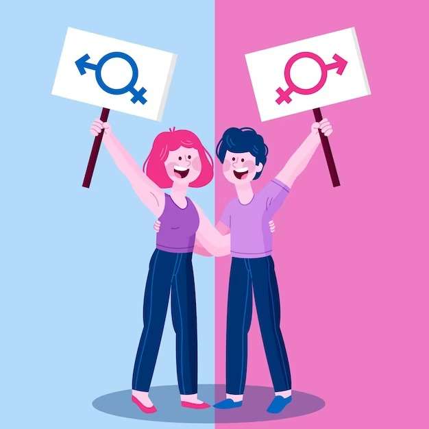 Hádanka o rovnosti pohlaví online puzzle