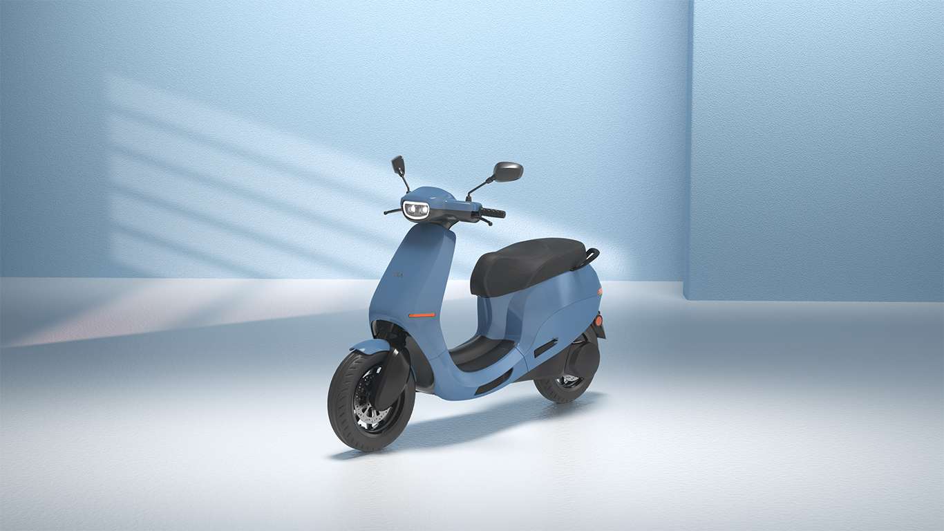 Ola S1 scooter puzzle online from photo