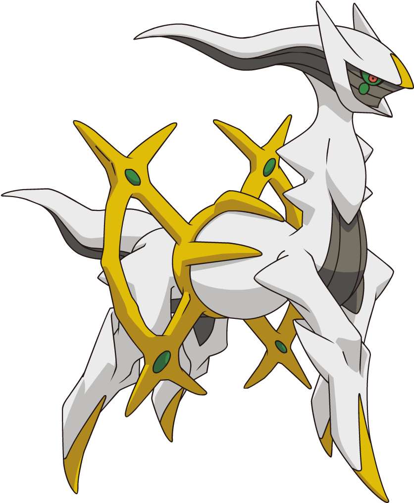 Pokemon Arceus puzzle online da foto