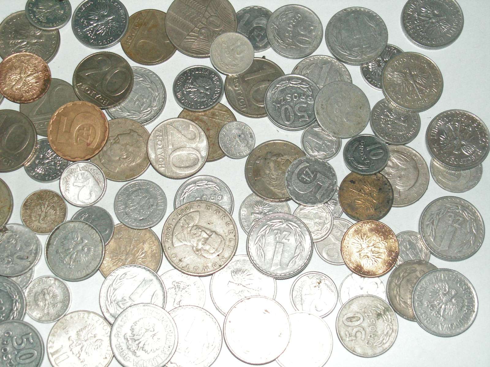 PRL-Münzen Online-Puzzle vom Foto