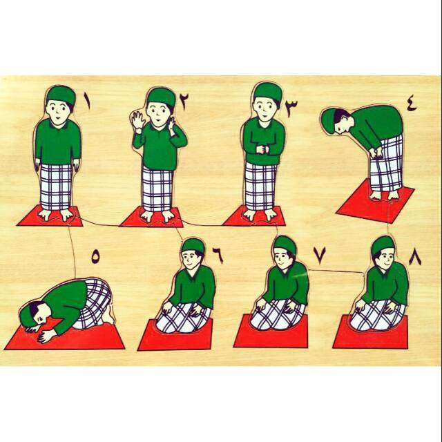 Rukun Solat puzzle online from photo