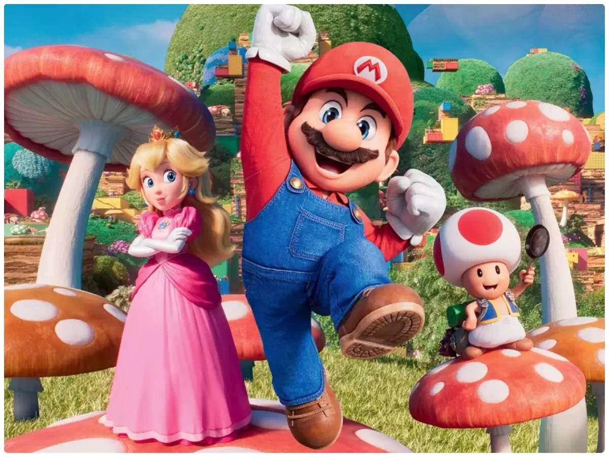 Mario Movie puzzle online from photo