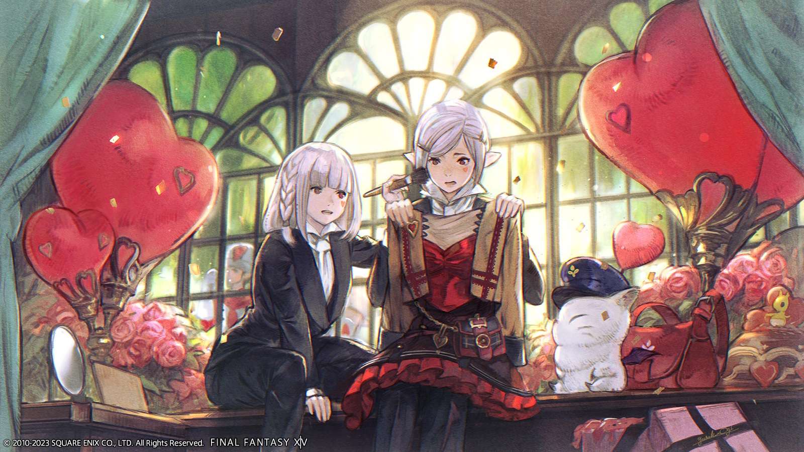 ff14 valentine ePuzzle photo puzzle