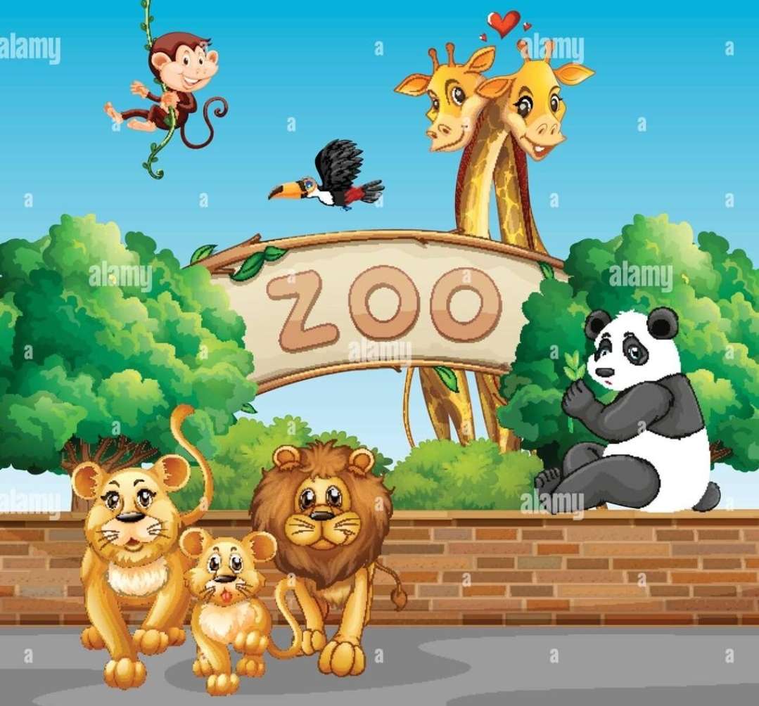 Zoo photo puzzle online from photo