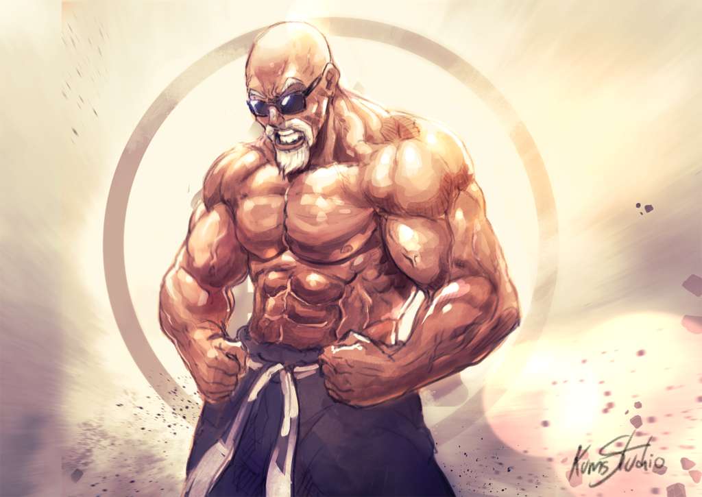 Muten Roshi παζλ online από φωτογραφία