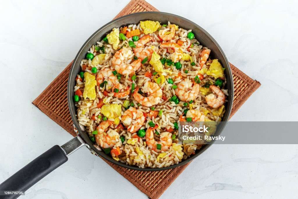 SHRIMP FRIED RICE puzzle online from photo