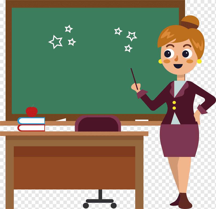 Teacher Clip Art Puzzle online παζλ