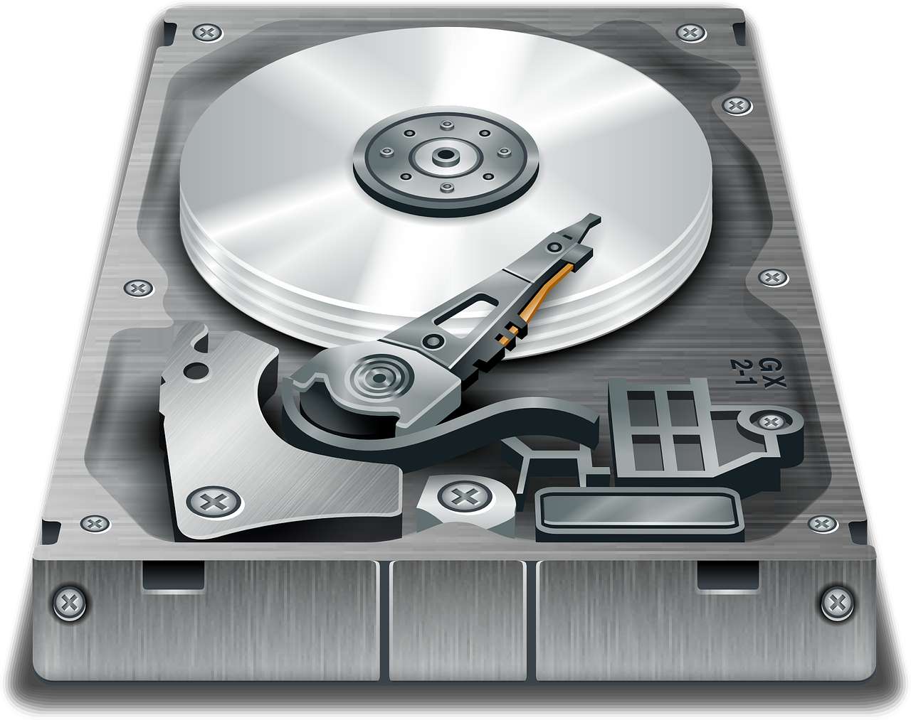 Hard disk puzzle online din fotografie
