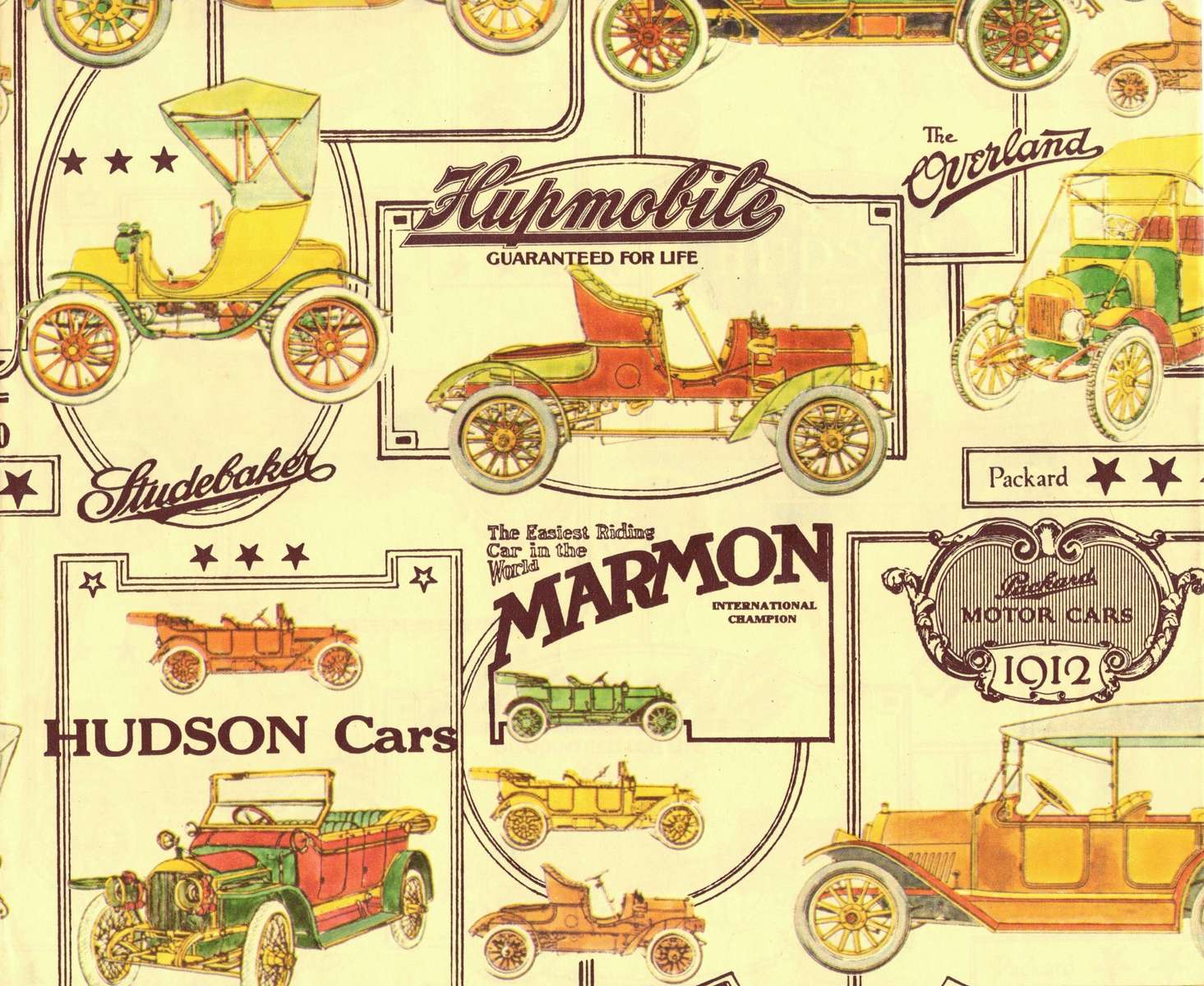 antieke auto afdrukken online puzzel