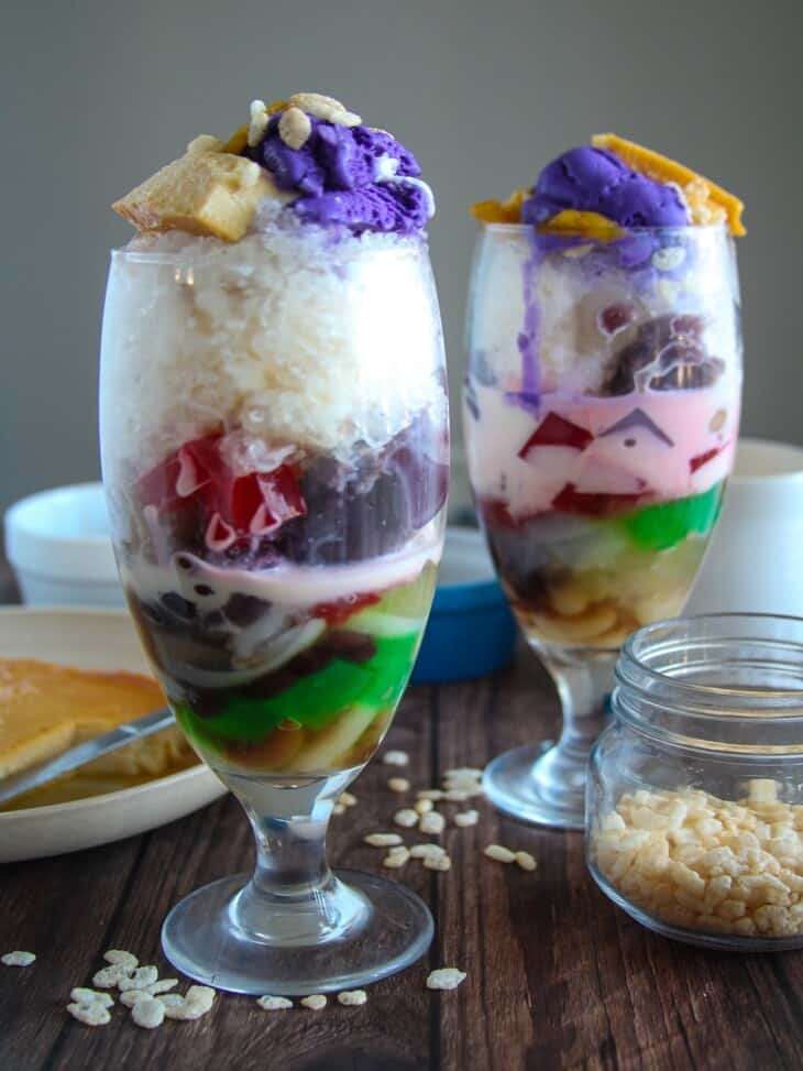 HALO-HALO puzzle online from photo
