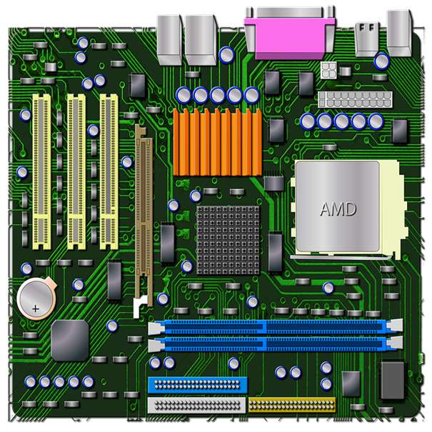 Mainboard puzzle online from photo