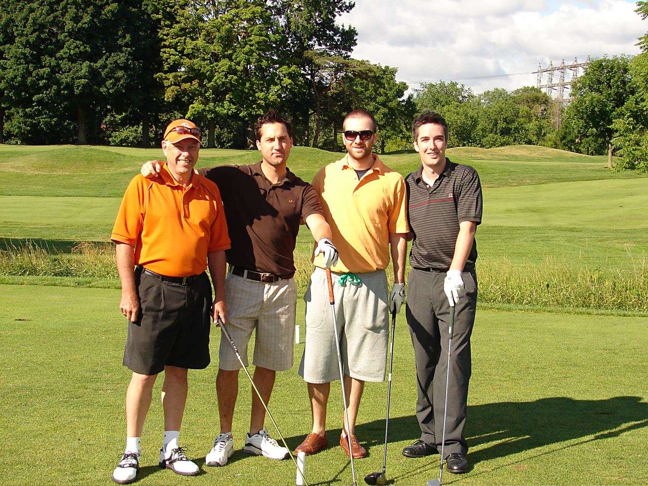 amigos de golf rompecabezas en línea