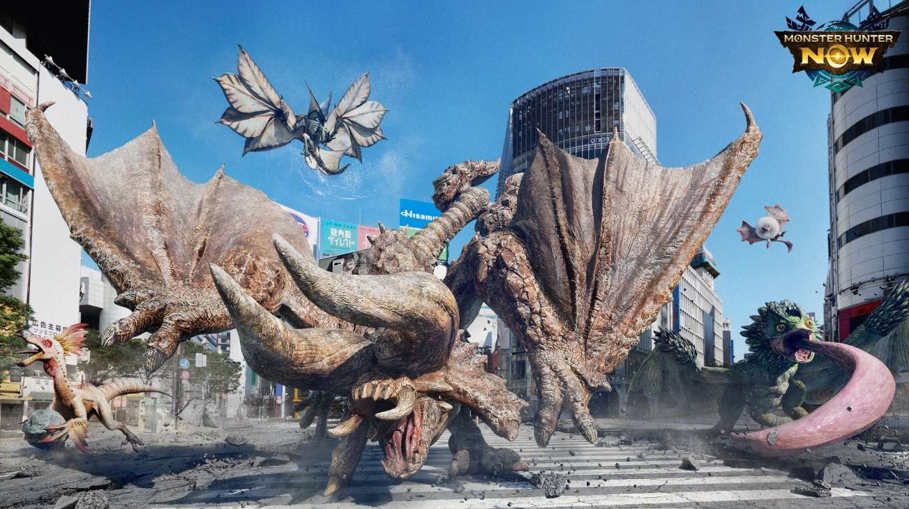 Monster Hunter Now puzzle online from photo