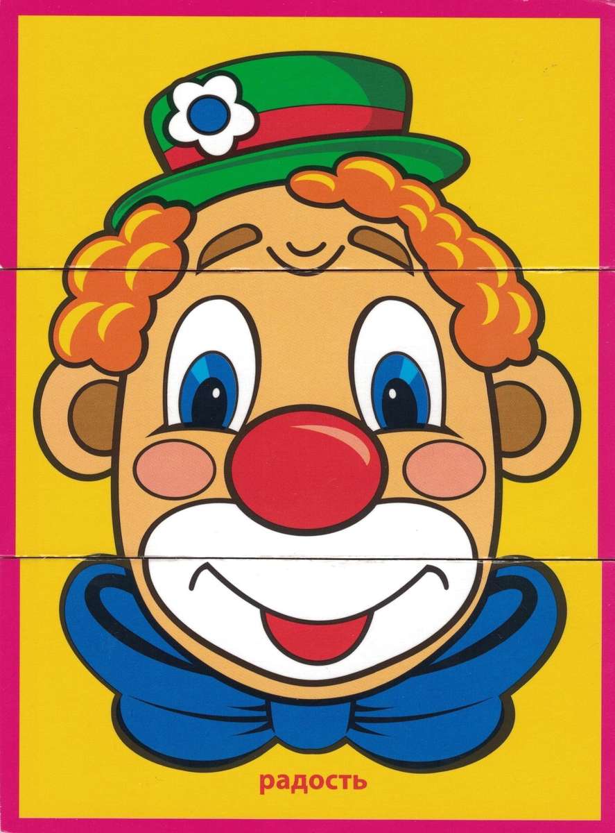 smile clown puzzle online from photo