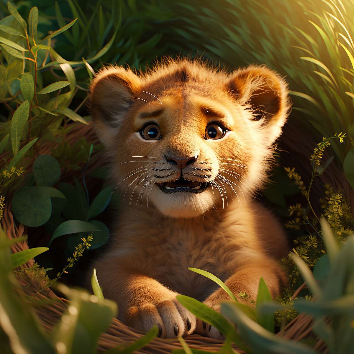 Roi Lion puzzle en ligne