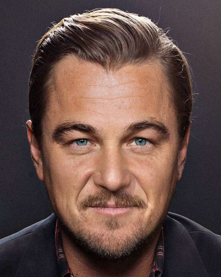 LDicaprio puzzle online from photo