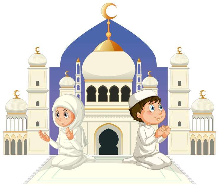 Исламская семья онлайн-пазл