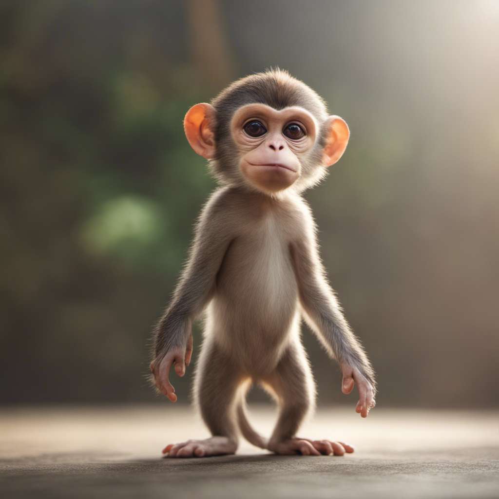 Головоломка обезьяны пазл онлайн из фото