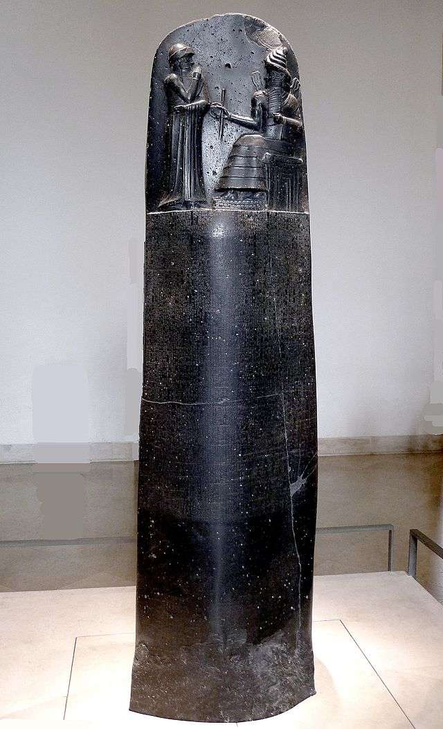 Código de Hammurabi puzzle online a partir de foto