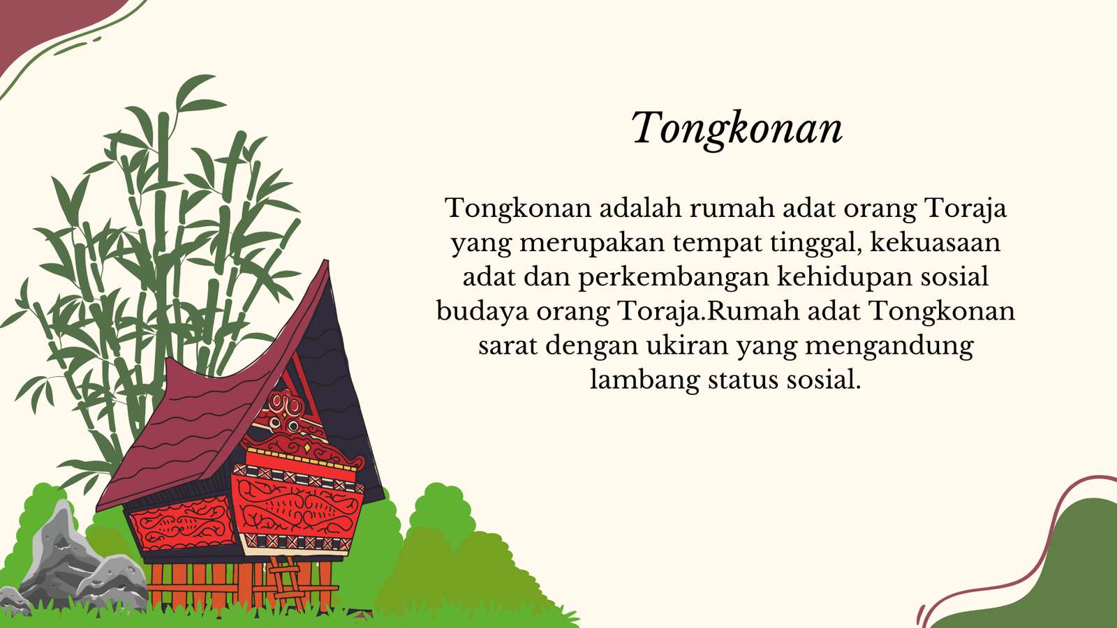 tongkonan puzzle en ligne à partir d'une photo