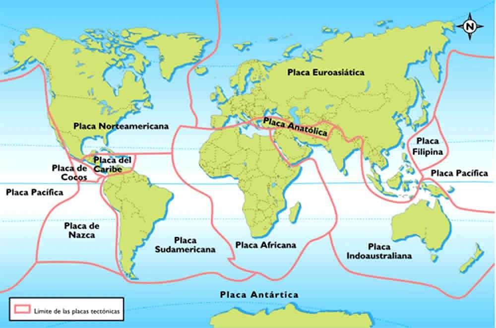 Placas Tectonicas Online-Puzzle