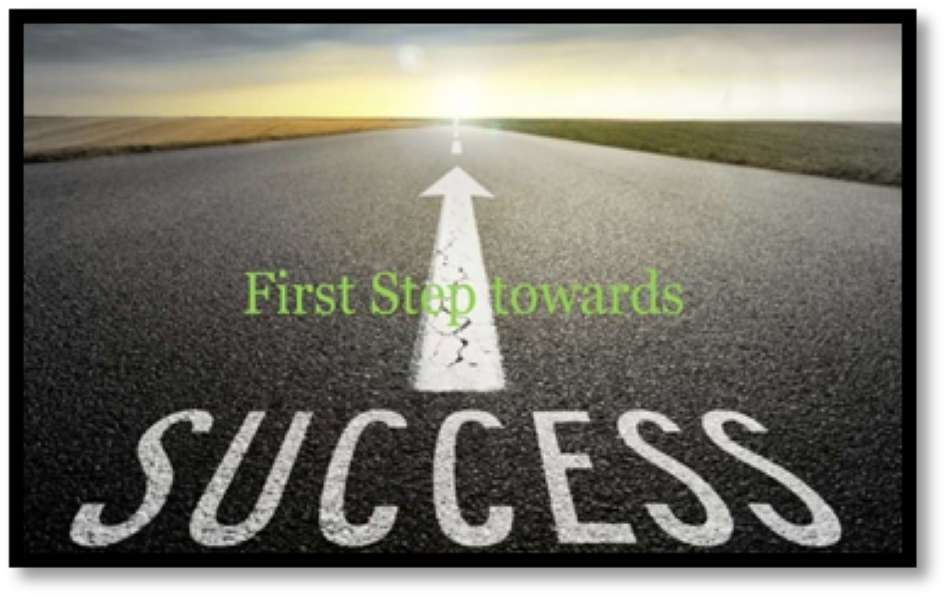 първа стъпка към успеха онлайн пъзел от снимка