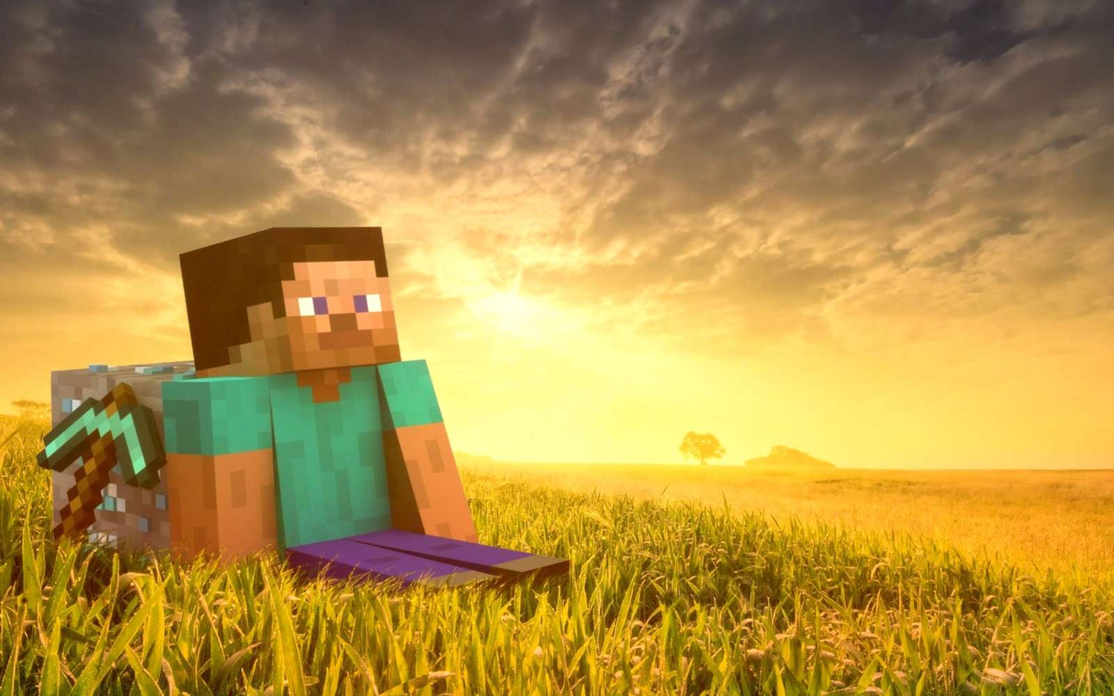 minecraft puzzel online van foto