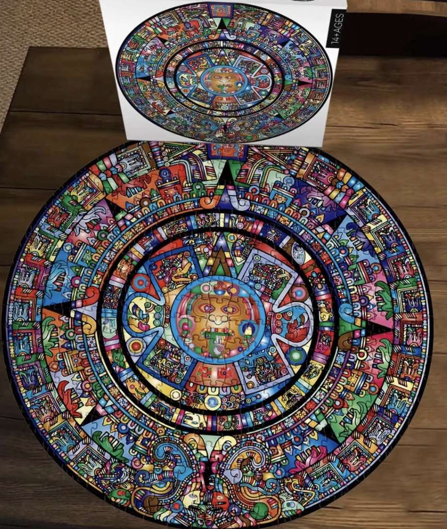 Aztec Puzzle puzzle online from photo