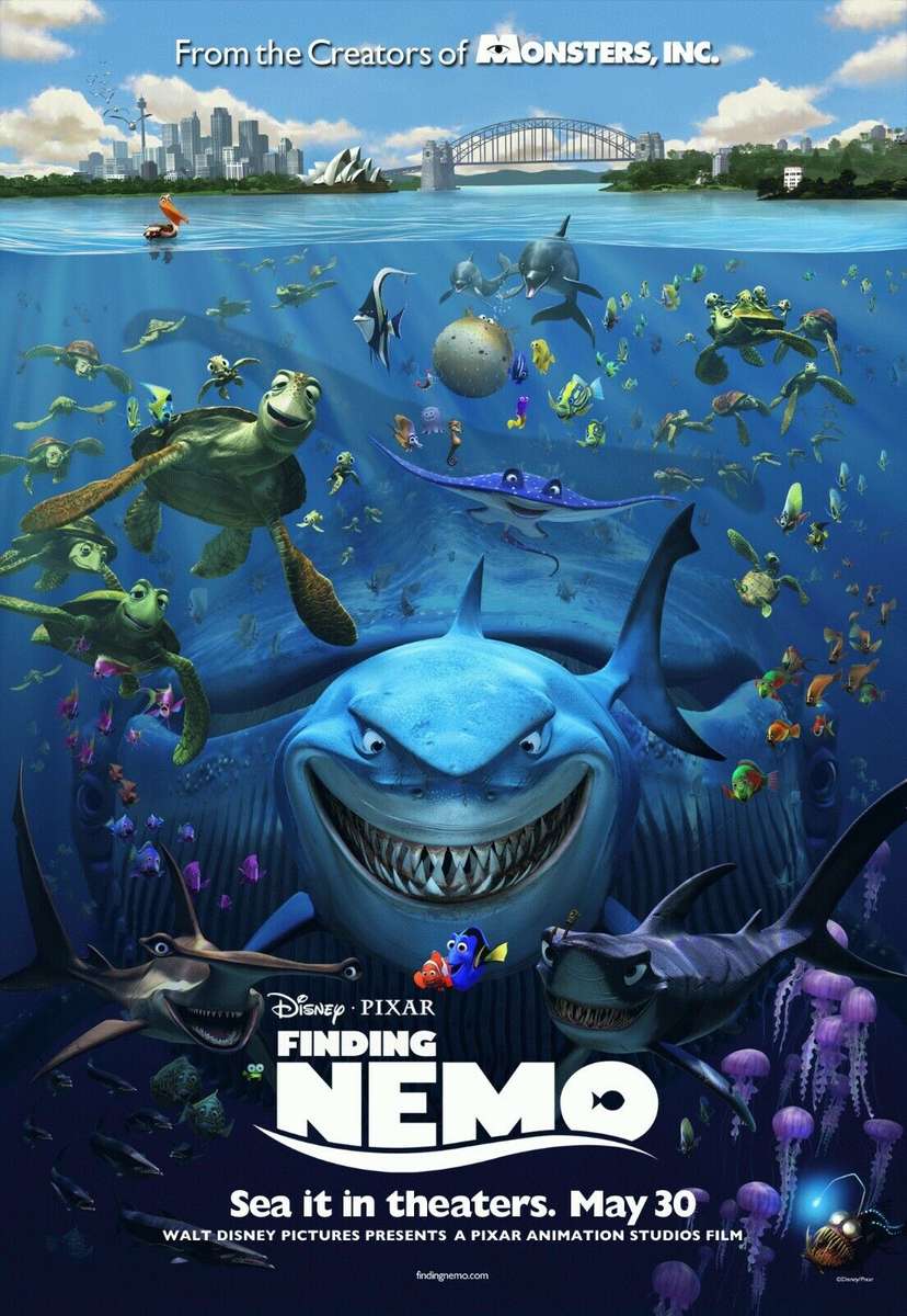 Finding Nemo puzzle online from photo