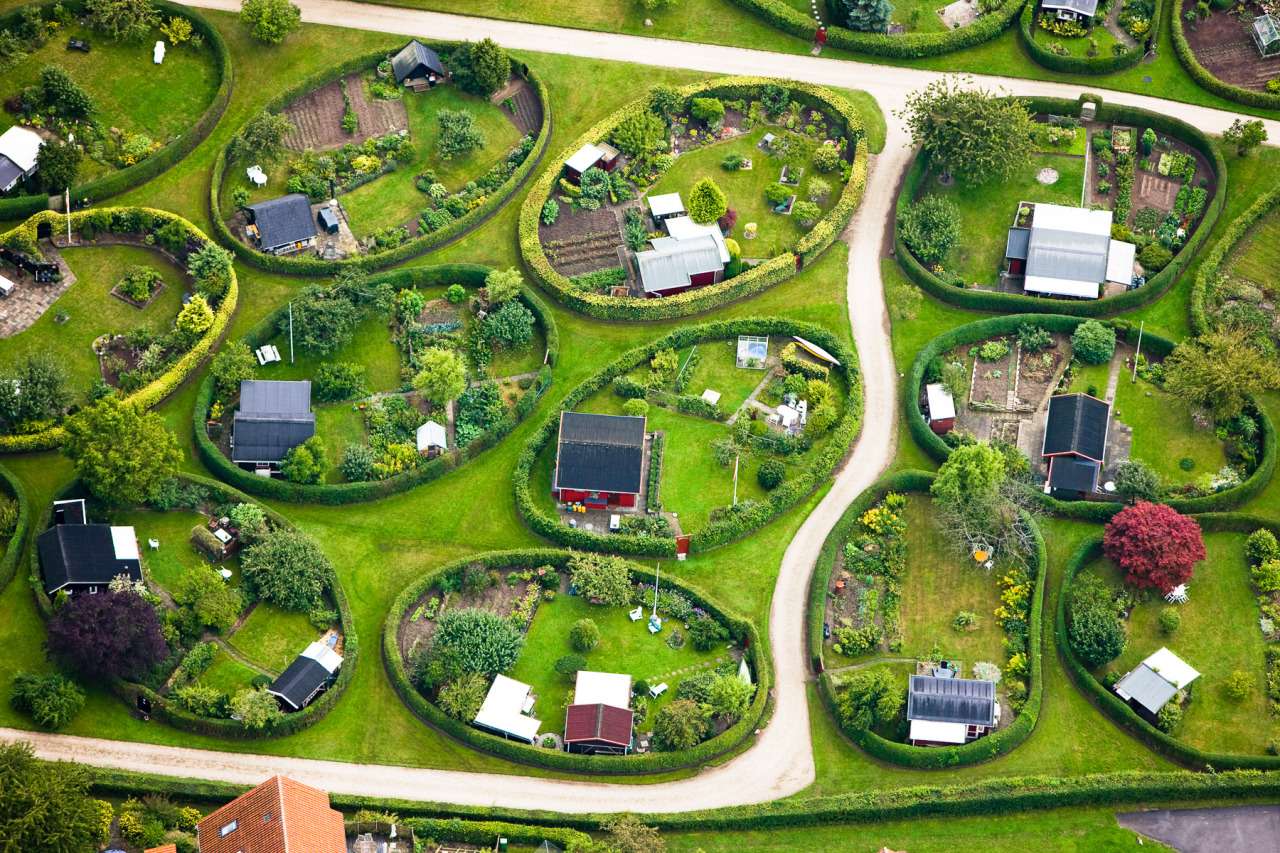 Dánská krajina puzzle online z fotografie