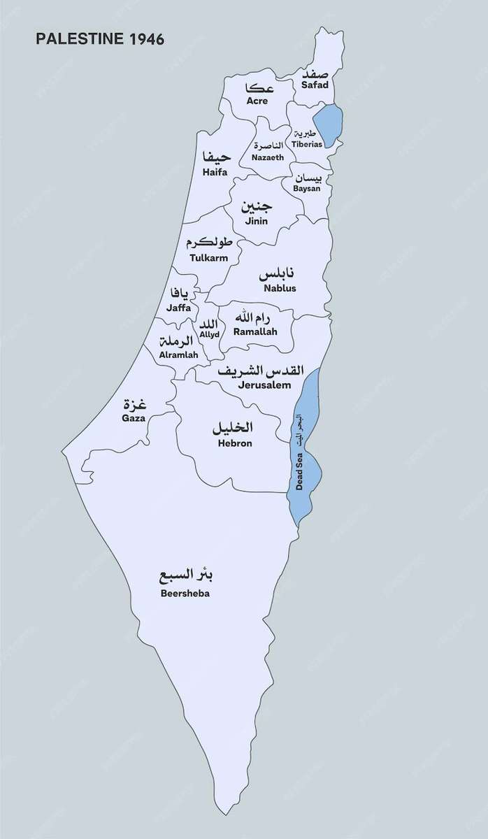 Palesztina online puzzle