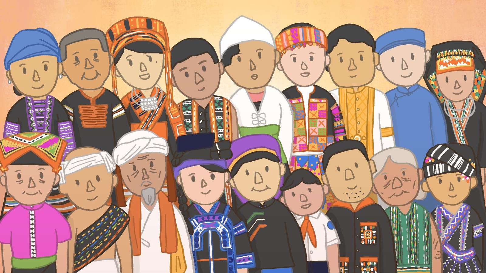 ethnic groups online puzzle