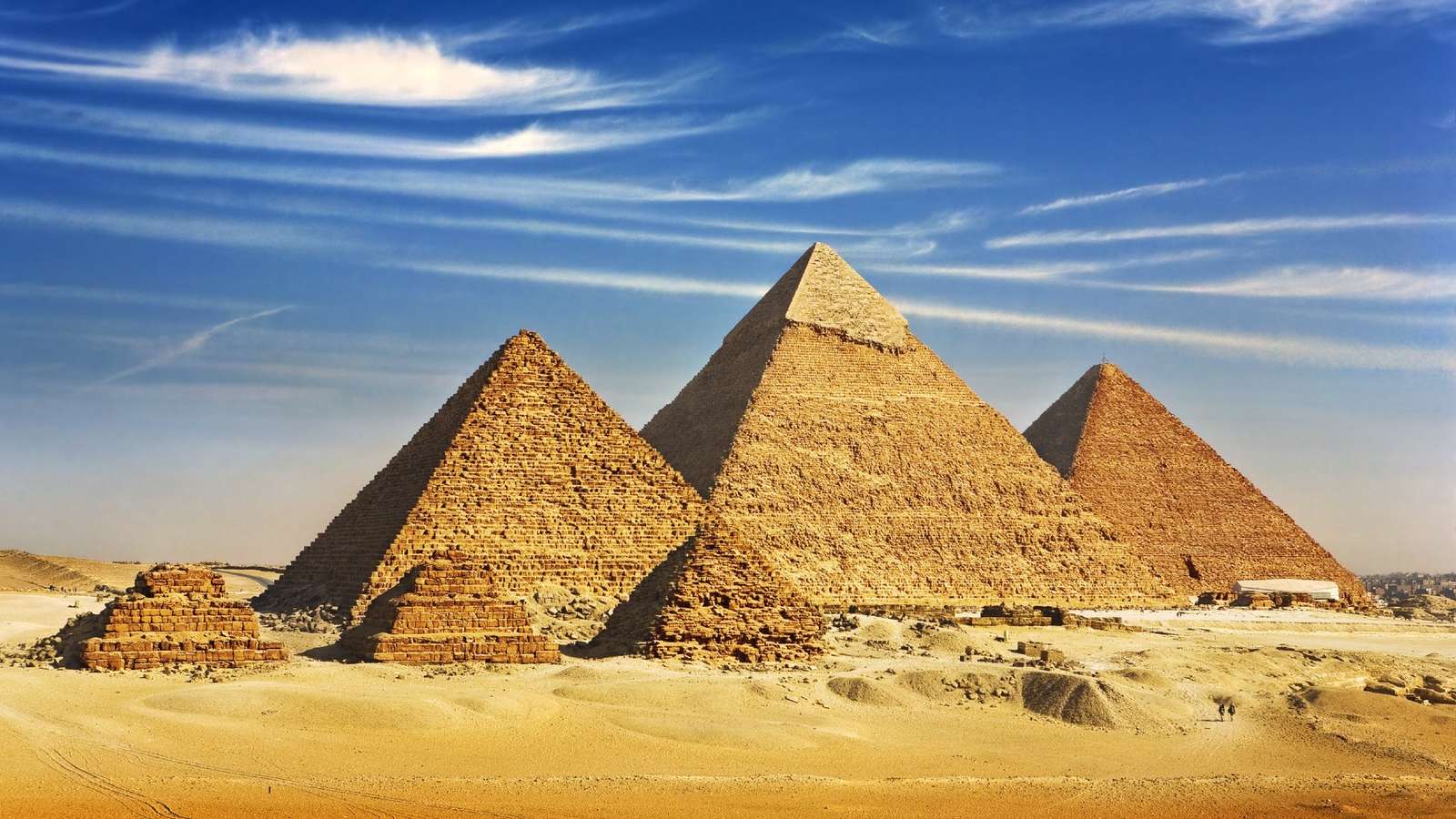 Afrika - Pyramidy puzzle online z fotografie