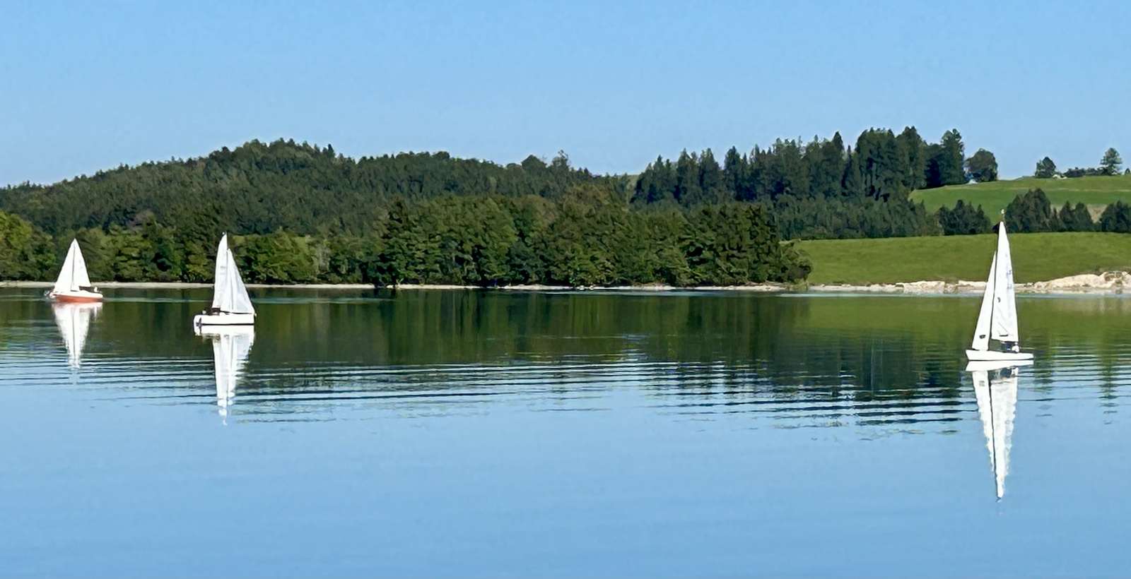 Баварське озеро скласти пазл онлайн з фото