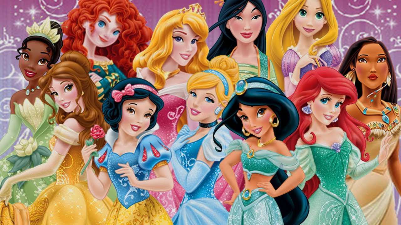 Prințese Disney puzzle online